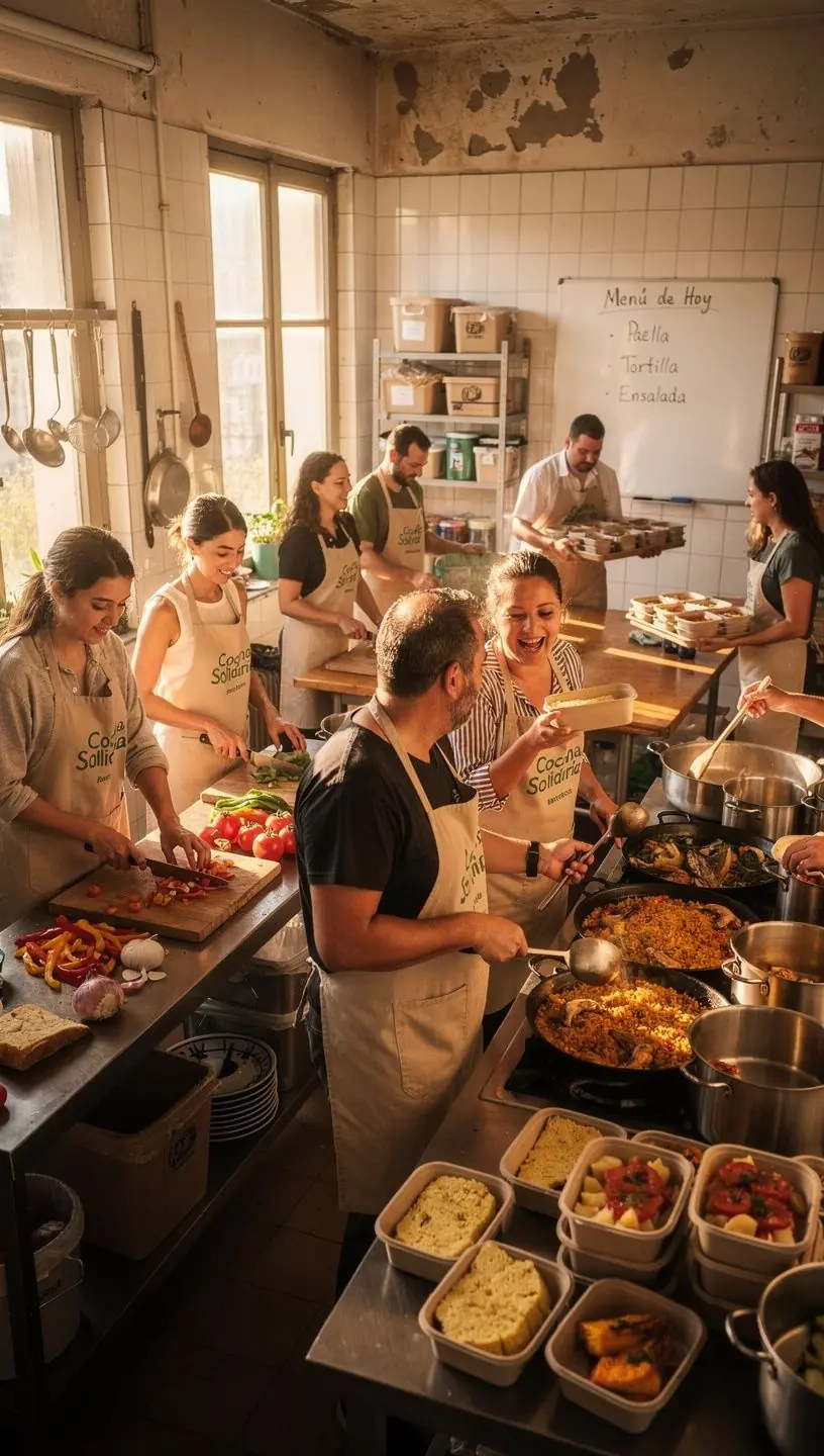 Planificación de comidas en hogares españoles.