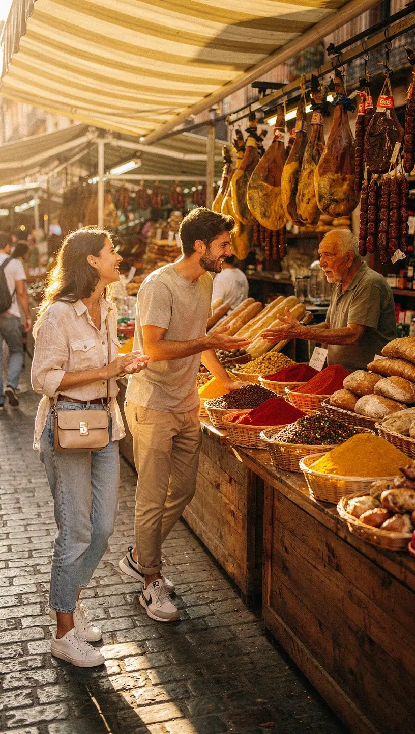 Ingredientes de temporada en la cocina española.