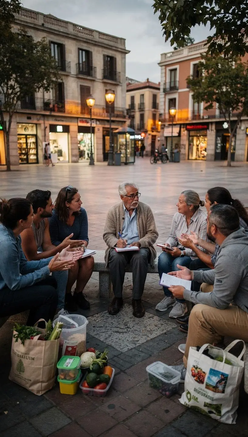 Modern office environment